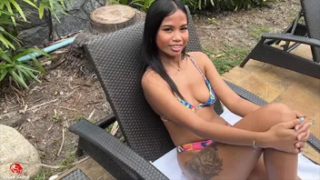 Tyler Saber x Honey สาวผิวแทนโดนพี่ไทเลอร์กระแทกหีจนน้ำเยิ้ม