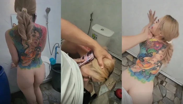 น้องหญิงหีดำโดนผัวจับเย็ดในห้องน้ำ ไลลา หญิง ลีอาห์ หลุดไทย LILA_YING