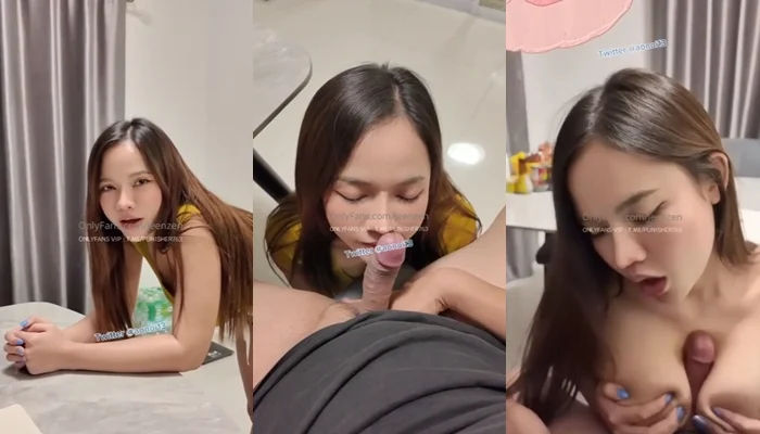 คลิปลับน้องส้ม JEENZEN OLF TH แอบอมควยผัวตอนทำงานบัญชี