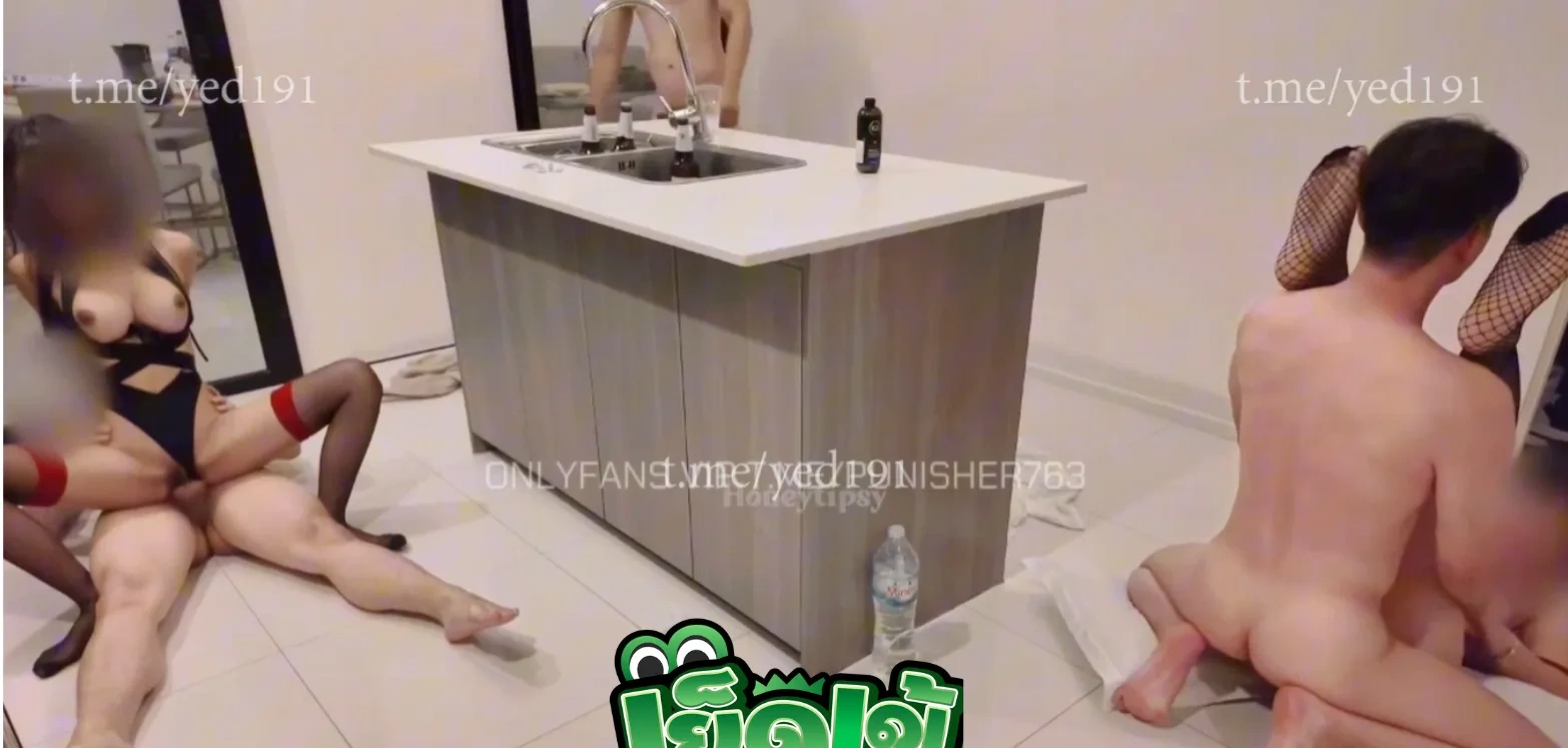 น้อง honey_tipsy จัดเต็มสวิงกิ้ง ชาย3หญิง2 เล่นแหลกเสียวสุดๆ