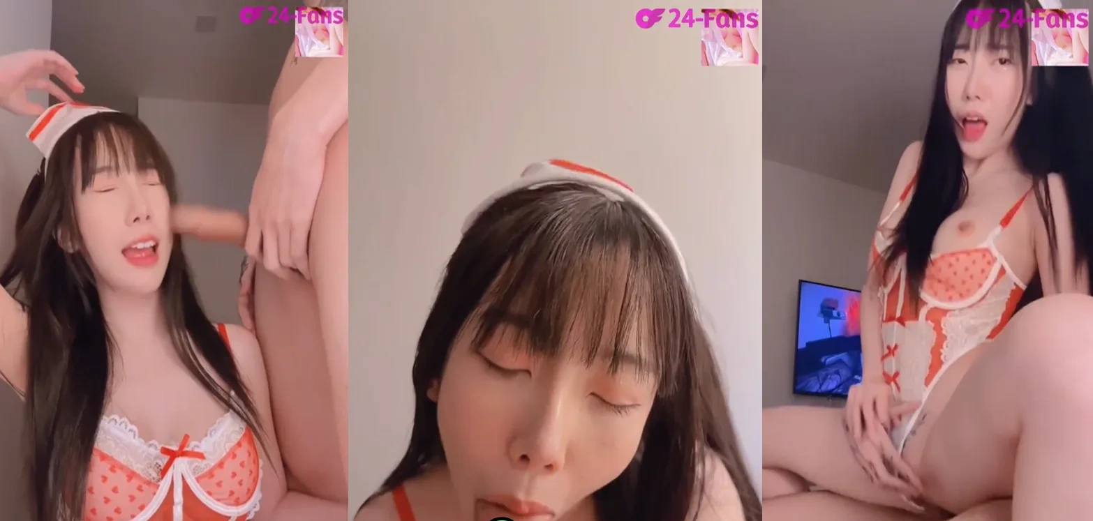 น้องฮายVK ชุดพยาบาลในฝัน อมควยให้ผัวจนเสียวขยับไม่ถูก