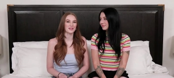 เลสเบี้ยนสุดแซ่บ Tyler Nixon กับ Raven Lane รุมสนองหนุ่มตากล้อง