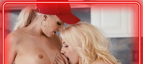 เลสเบี้ยนฝรั่งสุดเสียว Kenna James & Ivy Wolfe ในครัว Twistys