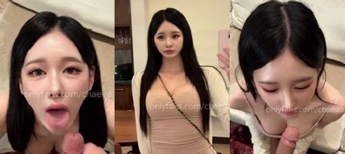 Chaeira สาวเกาหลีสุดแซ่บจาก Onlyfans โชว์ของดีอมควยจนแตกในปาก