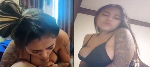 สาวอ้วนนมโตแขนลาย คลิปเด็ดจัดเต็มความเงี่ยนนัวถึงใจ