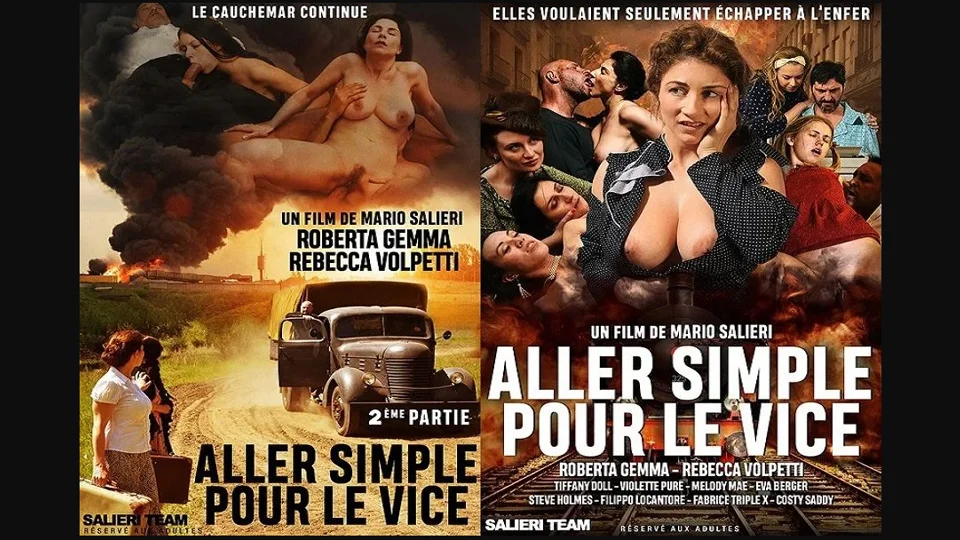 Aller Simple Pour Le Vice หนังโป๊ฝรั่งแม่ลูกหนีไฟกรุงโรม โดนเย็ดรัวๆ