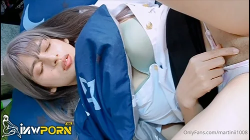 คลิปเด็ดน้องมาร์ martinii1008 นิสิตไทยโดนผัวอมเลียหีสุดฟิน