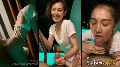 ดรีมและผัวเย็ดริมสระน้ำ คลิปวัยรุ่นสุดเสียว