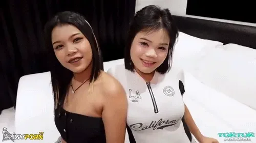 TukTukPatrol Kama & Lima นัวร์ฝรั่งสองสาวพัทยา น้ำแตกปาก