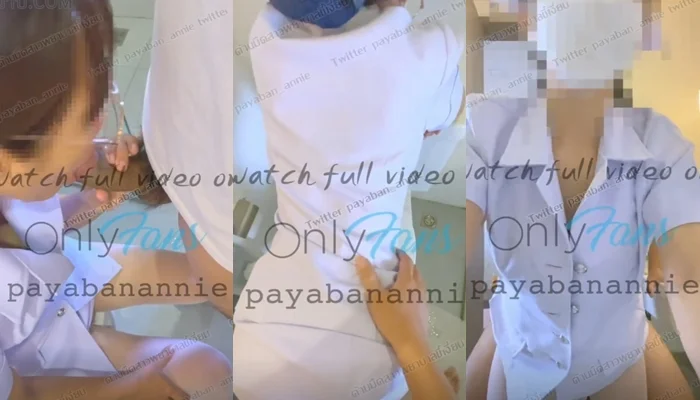 คลิป FULL VIDEO PAYABANANNIE พยาบาลไทย OnlyFans สุดเสียว