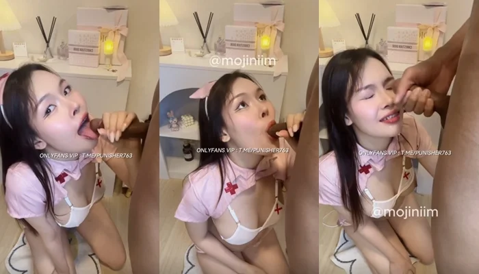 คลิปหลุด MOJINIIM พยาบาลแอบอมควยคนไข้แบบจัดเต็ม