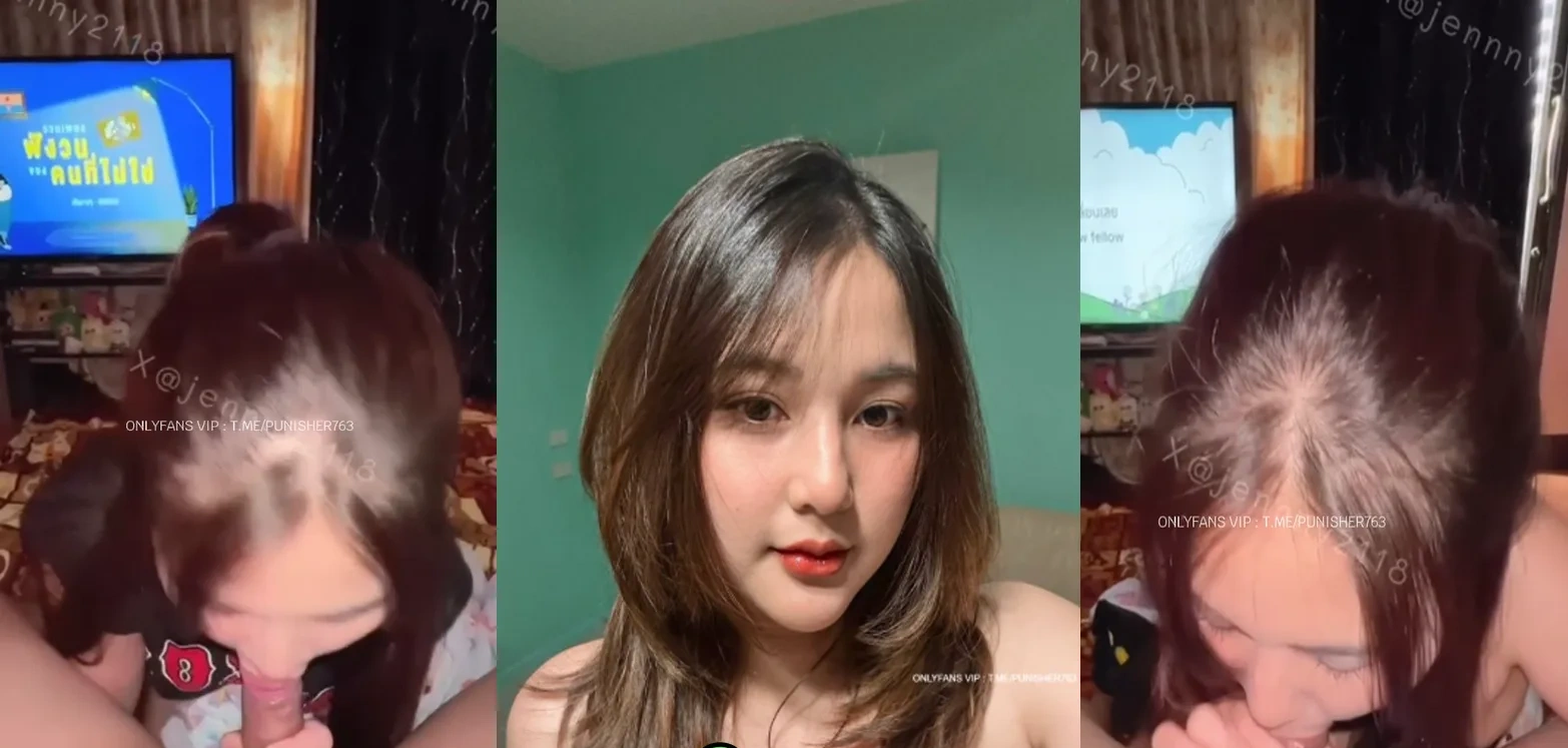 คลิปหลุด jenny2118 น้องเจนนี่สาวขี้เงี่ยน โม๊คควยแบบถึงใจสุดๆ