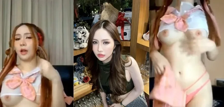 น้องยูมิโกะ yumiko miyaki เปิดกล้องไลฟ์ชุดชมพูสุดยั่วใจ