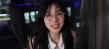 Korean Secretary Elle Lee สาวหมวยแว่นโดนบอสขย่มอย่างเด็ด