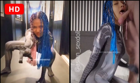 Asian_sexdoll ฝรั่งกระเด้าหีสาวไทยชุดสไปเดอร์เกิร์ลสดๆ รัวเสียงคราง