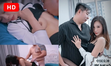 MD-0129 หนังโป๊จีน เซลล์คอนโดโดนหื่นขืนใจคาห้องพักสุดเสียว