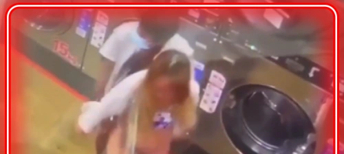 คลิปหลุดซั่มสดในร้านซักรีด งานนี้ร้อนแรงสุดๆ ไม่หยุดโดนแตกใน