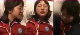 สาวหมวยแว่นเนิร์ดโดนหนุ่มจีนลุยคาชุดพละแดงซอยหีรัวๆ