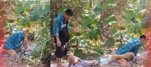 คลิปโป๊แอบถ่ายเด็ด ๆ คนเย็ดป่าแตก กระแทกแรงนัวเนียเสียวจัด