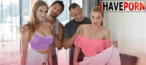 DaughterSwap หนังxxx Skylar Snow & Sloan Harper แลกเสียวโซฟา